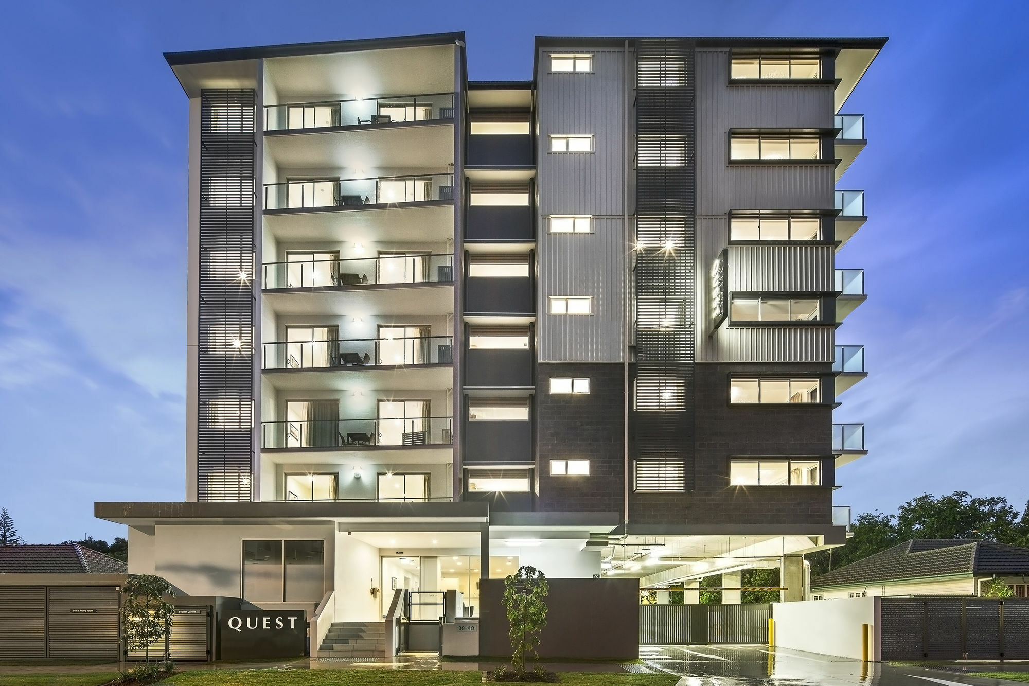 เควสต์ เชิร์มไซด์ ออน เพลย์ฟิลด์ อพาร์ตเมนต์ Aparthotel บริสเบน ภายนอก รูปภาพ